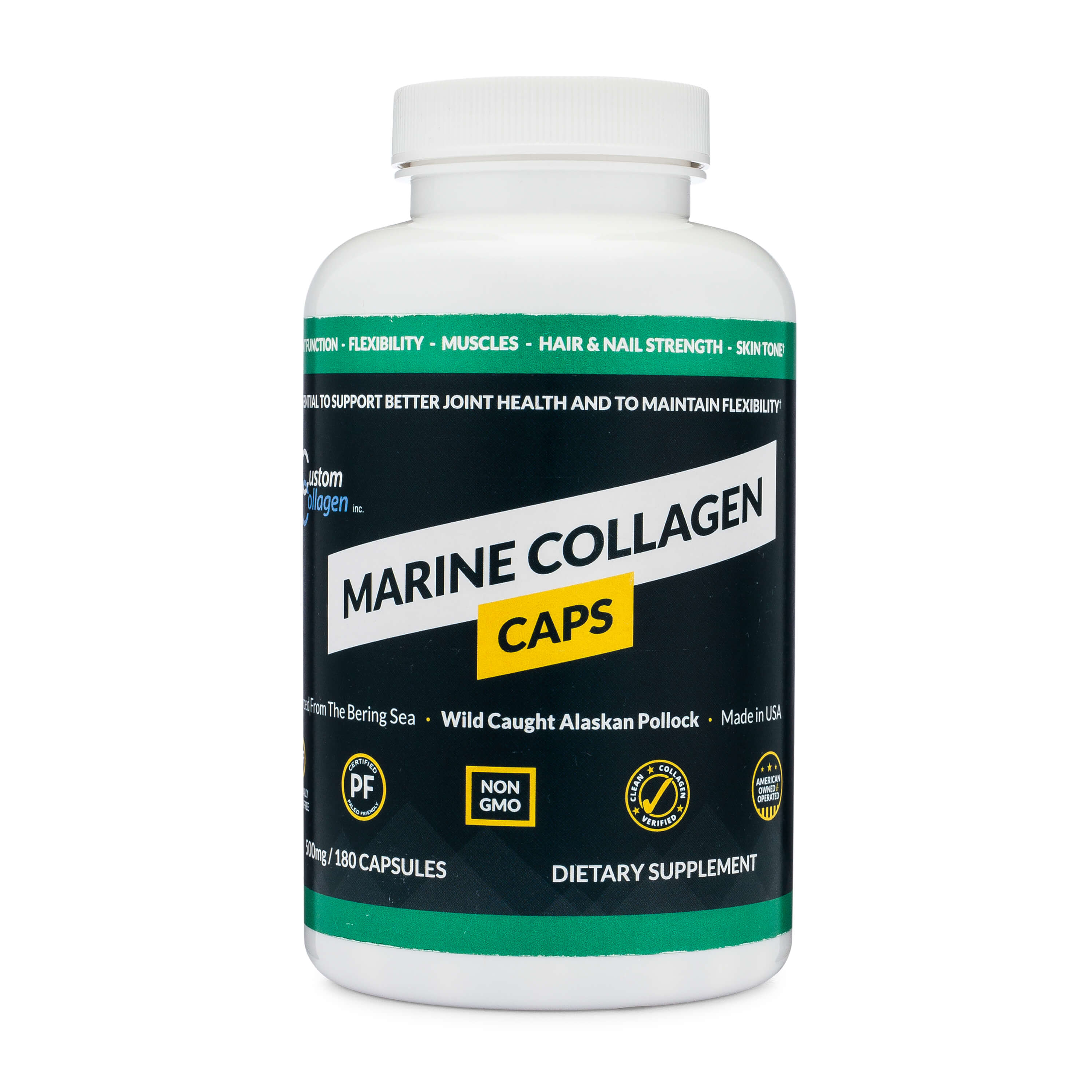 Fish Collagen Supplement Capsules | Purchase Wild Caught