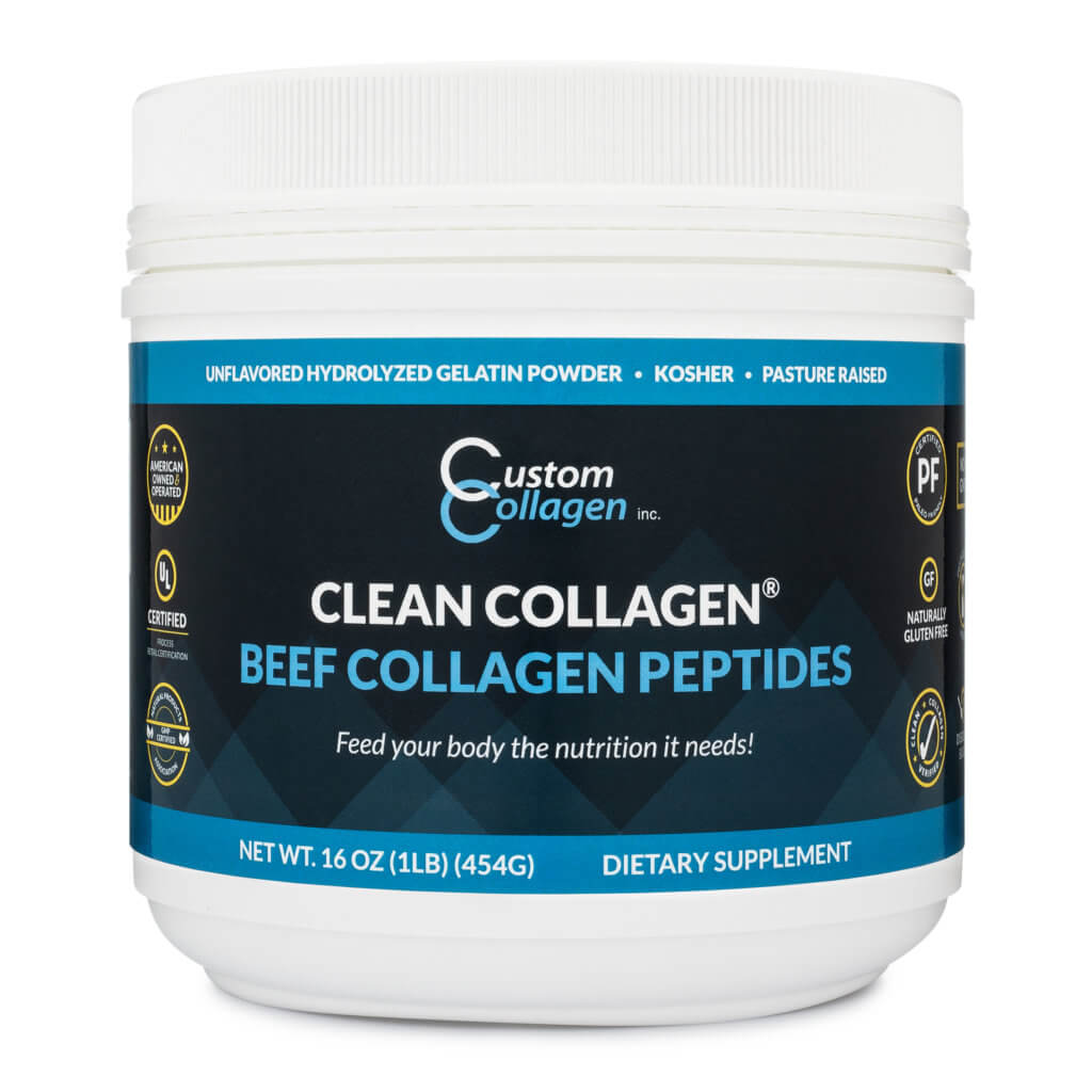 Hydrolyzed Gelatin Collagen Peptides, 1LB Beef Hydrolyzed Gelatin by