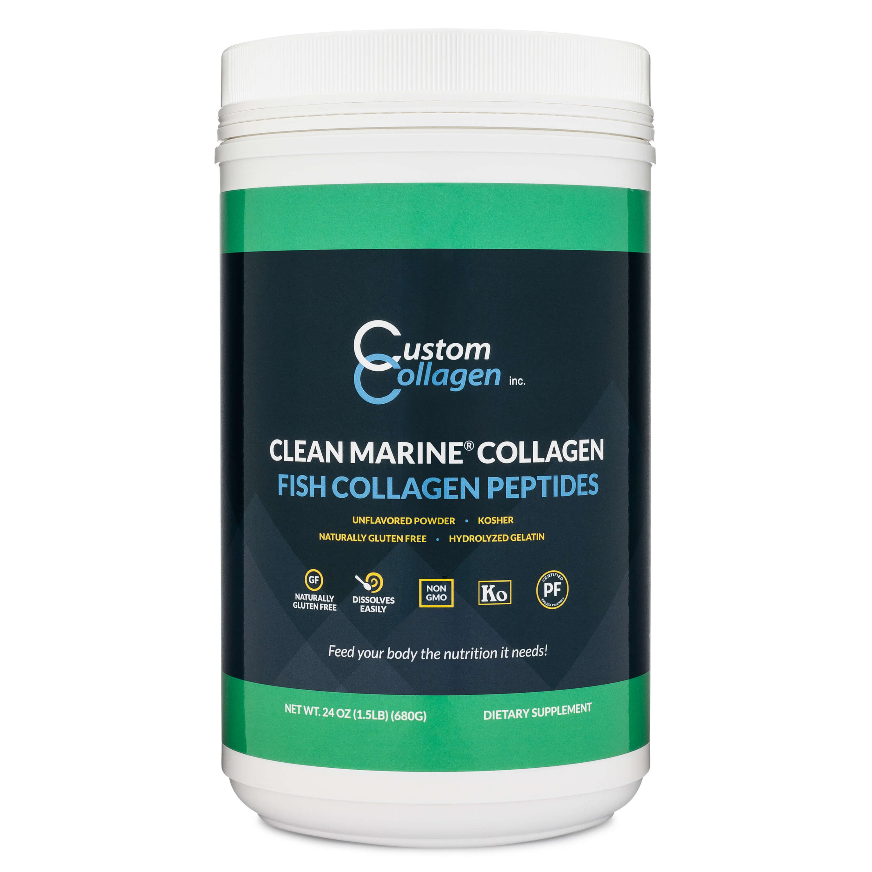 1.5 lb. Fish Collagen Powder | Order Hydrolyzed Fish