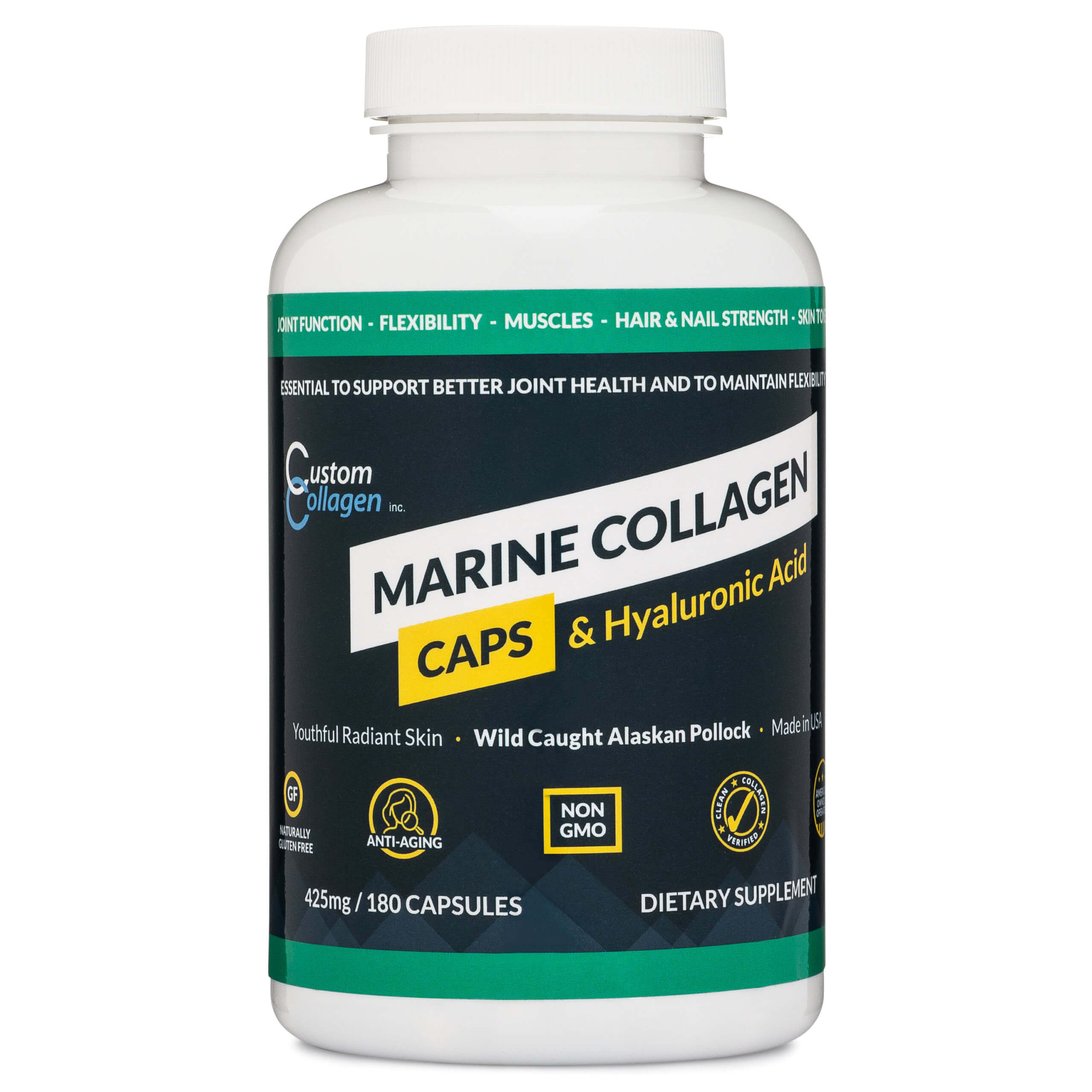 Marine CollagenCaps | Wild Caught - Custom Collagen Marine CollagenCaps | Wild Caught - Custom Collagen